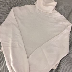 Aritzia Wilfred Rebecca Cropped Turtleneck